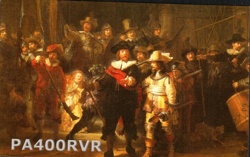 Amateurfunk qsl qso postkarte - qso,
