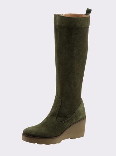 Stiefel grün heine damen - 38,