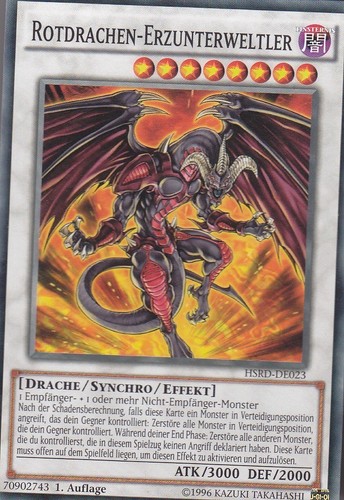 Oh rotdrachen - yu-gi-oh,