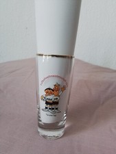 Bierglas Ritterbier/Fußballweltmeisterschaft WM 1974 Tip und Tap, 70er Vintage