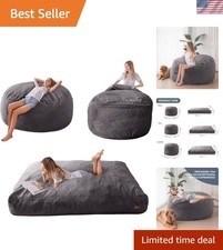 Giant bean bag chair bed - bean,