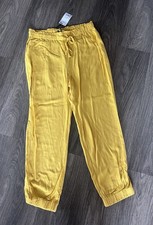 Hose Chino Jogger Style Gelb