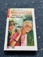 „Tina und Tini stehen vor neuen Rätseln“ Enid Blyton !!!SEHR GUT!!!