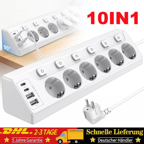Steckdosenleiste mit usb - steckdosenleiste,