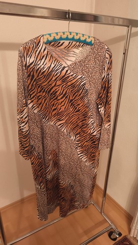 Leoparden nachthemd langarm - nachthemd,,