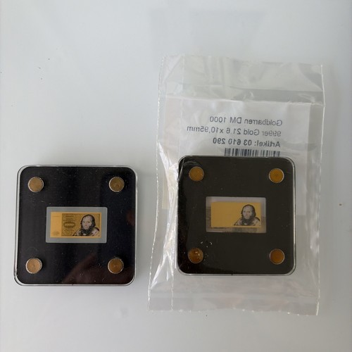 Goldbarren 1000 999er gold - goldbarren, dm