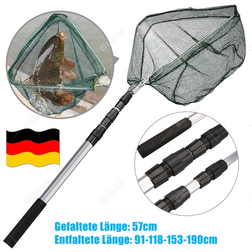 Kescher gummiert zite fishing - kescher,