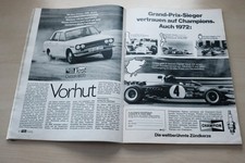 Auto Motor Sport AMS 19/1972 Datsun 1600 mit 80PS im TEST auf 6 Seiten