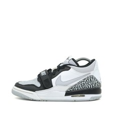 Nike Damen Legacy 312 Low Schuh Weiß/Schwarz/Grau Leder Jordan Sneaker EU 38.5