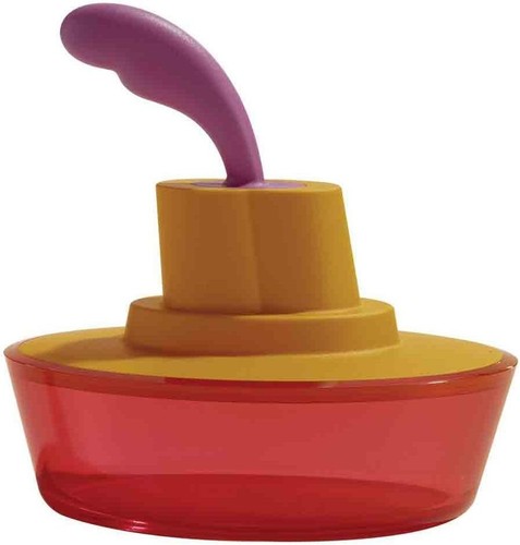 Alessi butterdose mit - butterdose, messer