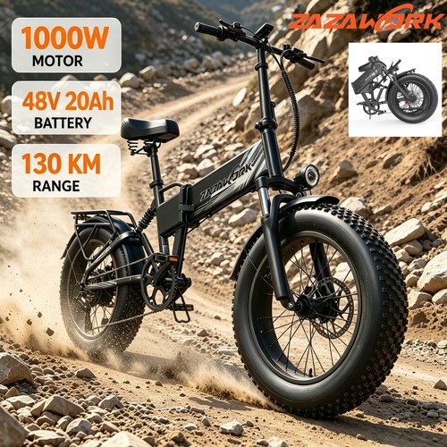 1000w 20zoll klapprad fatbike - 20zoll,