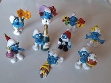 9 teiliges Schlumpf Schleich