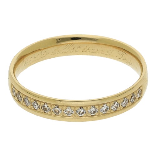 Brillant memoire ring 585 14 - memoire,