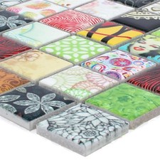 Keramikmosaik Fliesen Retro