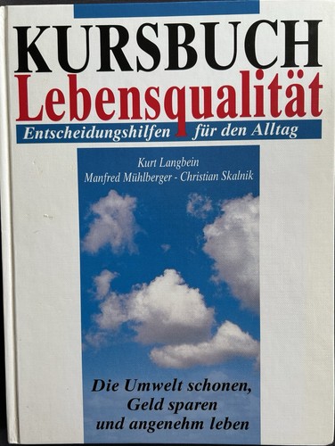Kursbuch lebensqualität kurt - lebensqualität,
