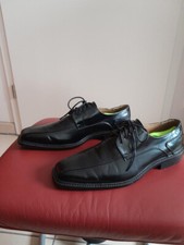 Watsons Herren-LEDER-Halbschuhe Schwarz Grösse 44 einmal getragen