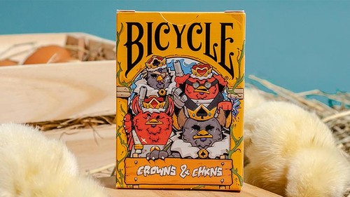 Bicycle chkns crowns playing - bicycle,