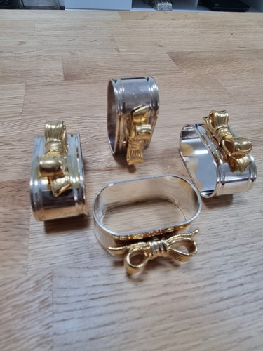 Vintage serviettenringe mit - vintage,