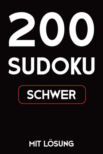 200 sudoku schwer 9x9 - 200,