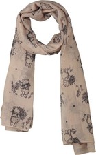 Winnie The Pooh Tuch Damen Flowers multicolor Standard