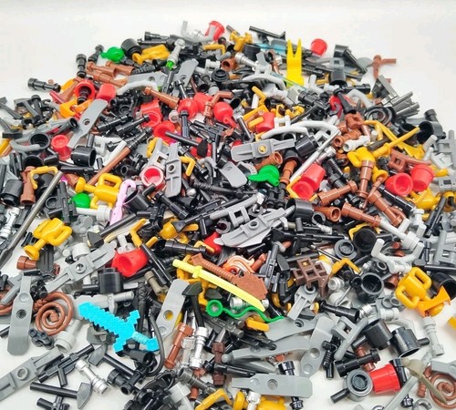100x lego minifiguren zubehör - 100x,