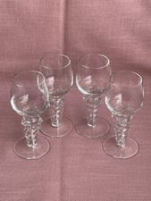 4 x THERESIENTHAL sehr schöne WEINGLÄSER WEIN RÖMER Vintage Selten