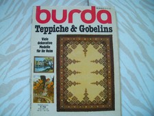 Sticken  Heft Burda Teppiche &