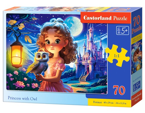 Teiliges puzzle prinzessin - 70-teiliges,