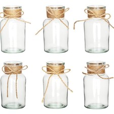 Kleine Glasvasen Set 6 Stück