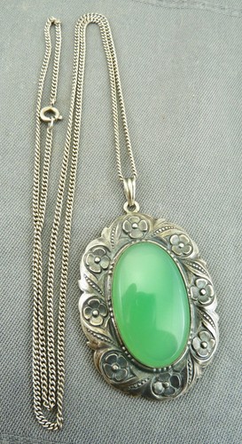 Anhänger 800 silber mit - 800/-silber,