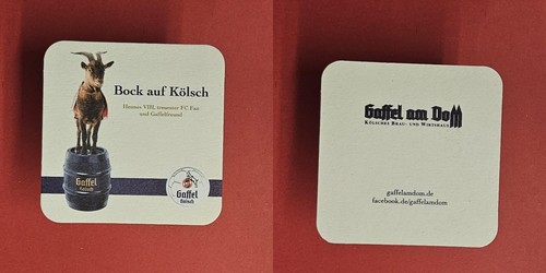 Gaffel kölsch bierfass - gaffel,