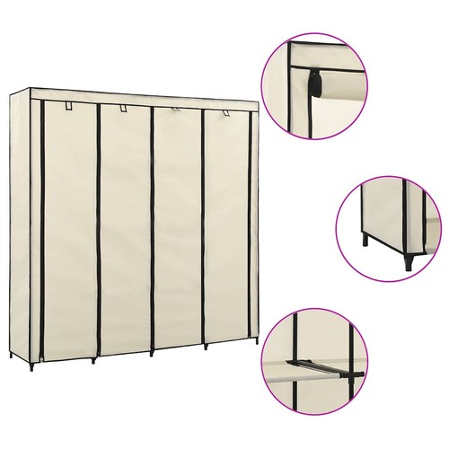 Kleiderschrank stoffschrank - kleiderschrank,