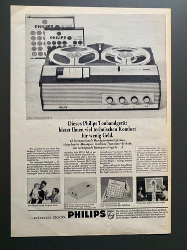 Philips tonbandgerät 25 - philips,