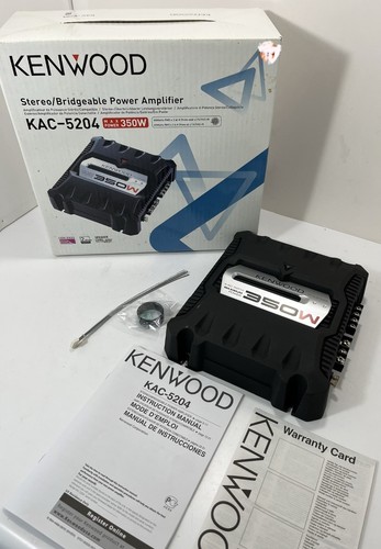 Kenwood kac 5204 - kenwood, kac-5204