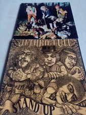 2 x VINYL- LP -SCHALLPLATTE- JETHRO TULL- STAND UP -THIS WAS -PROGROCK-FOLKROCK-