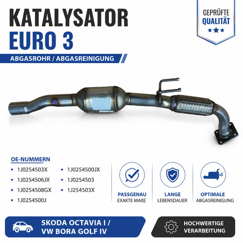 Neu katalysator skoda octavia - skoda,