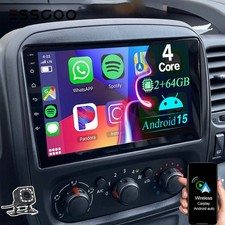 Android 15 Autoradio Für Opel Vivaro B Renault Trafic 64GB Carplay GPS Navi KAM