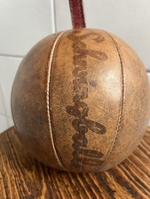 Schleuderball, Schwingball, alter Medizinball VINTAGE DDR, seltener Schriftzug