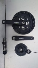 Shimano Alivio Tretkurbel Cassette TL 3x9 fc t4010 cs hg200-3 bb es300 Octalink 