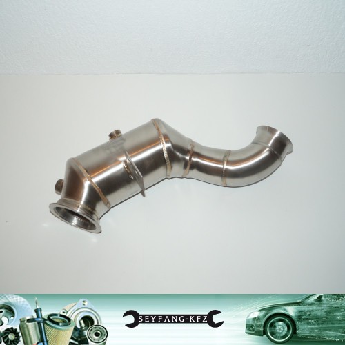 Edelstahl downpipe mercedes - edelstahl,