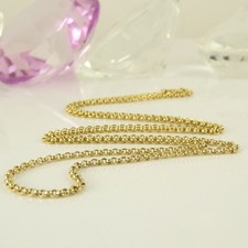 Kette Collierkette Erbskette 585 Gelbgold 14K ohne Besatz 8,3 Gramm 61 cm