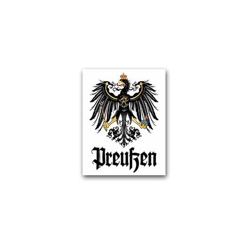 Aufkleber sticker preußen - aufkleber/sticker,
