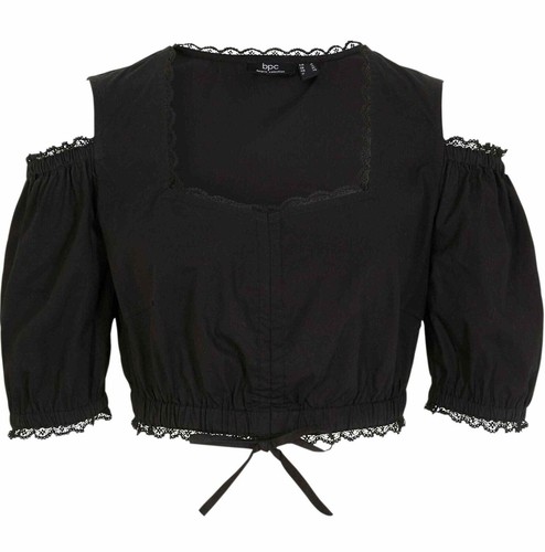 Dirndlbluse mit spitze - dirndlbluse,