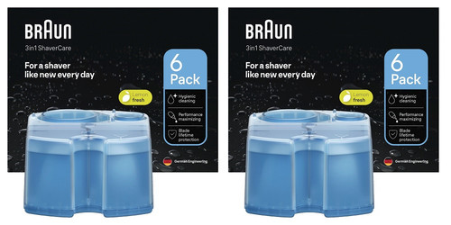 Braun reinigungskartuschen - 12,