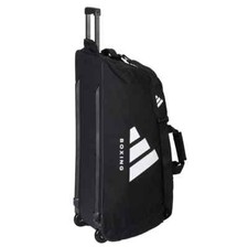 Adidas Trolley "Boxing" Schwarz/Weiß Fitness Sport Reise Tasche Sporttasche