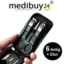 6er Set Nagelknipser Edelstahl