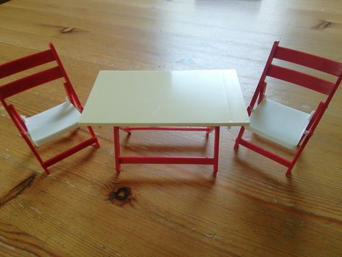 Ddr puppenstube möbel tisch - ddr,