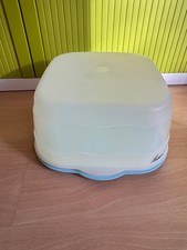 Kuchenhaube Kuchentransportbox Tortenglocke 28 cm x 28 cm x 14 cm