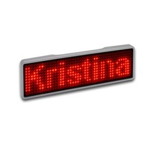 LED Namensschild 11x44 Pixel
