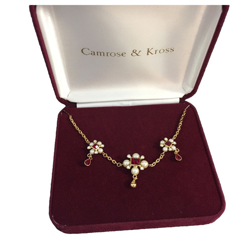 Camrose kross collier - camrose, kette